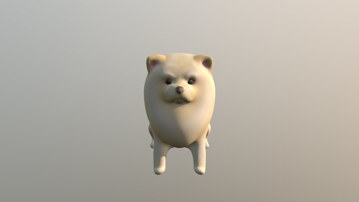 Chow Wow 3D Model