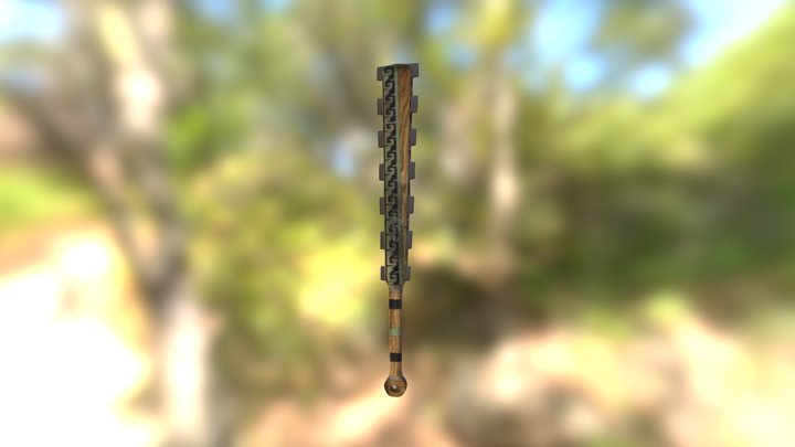 Aztec_Sword_Test 3D Model