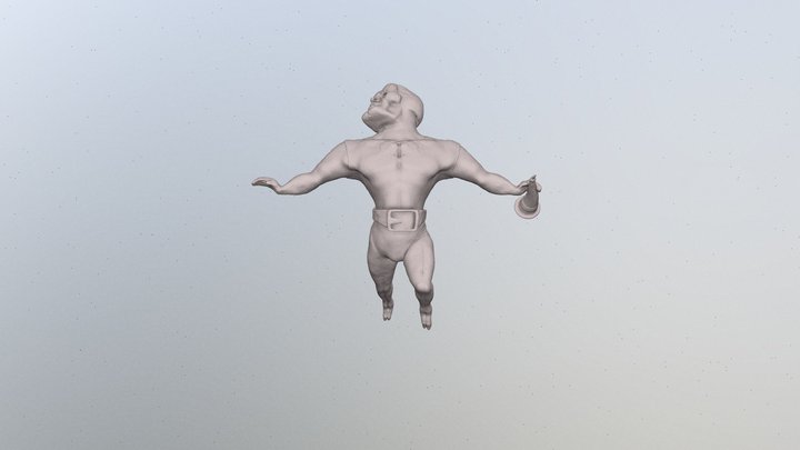 Sexy Squiddy 3D Model