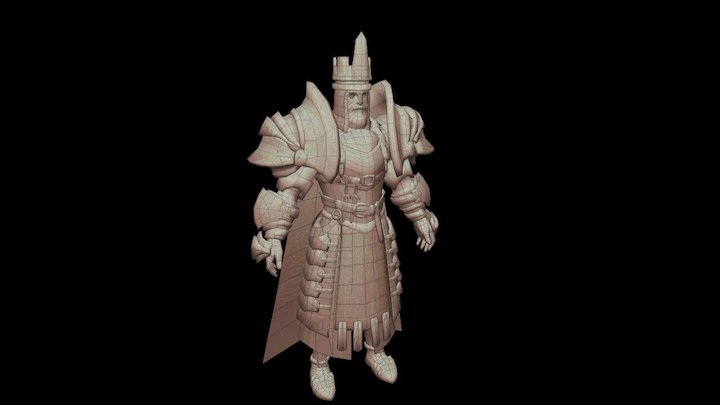 Akon Curtain 3D Model