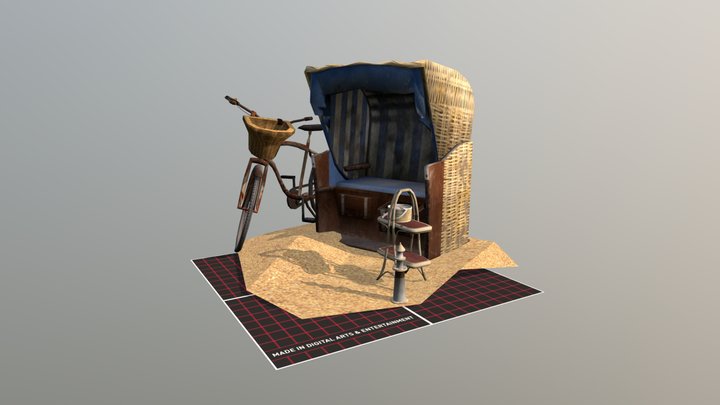 DAE 5 Finished props - By the ocean 3D Model