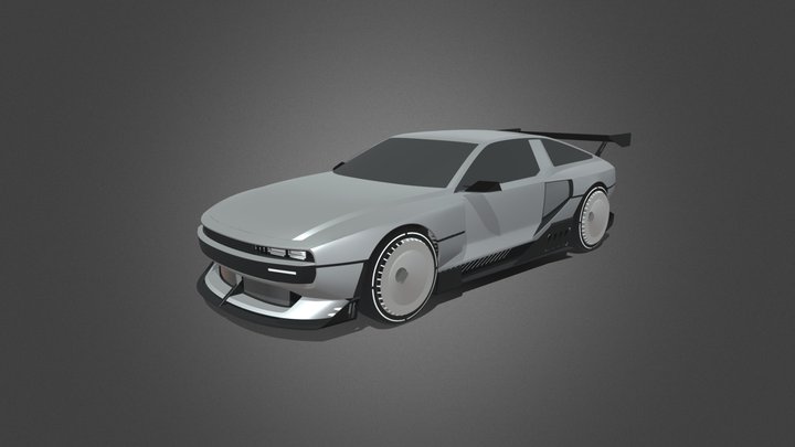 Hyundai N Vision 74 3D Model