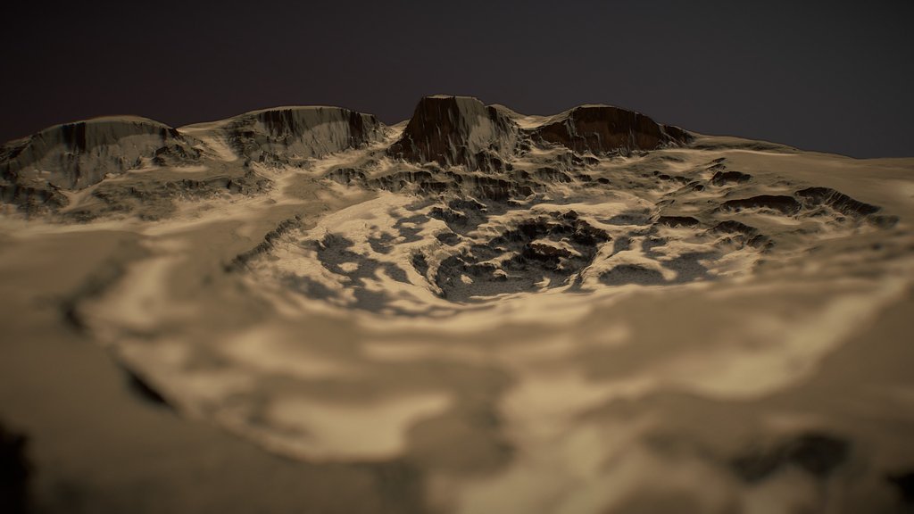 FREE Sand Crater Terrain