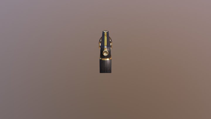 Hand Cannon Substance WIP - Destiny 3D Model
