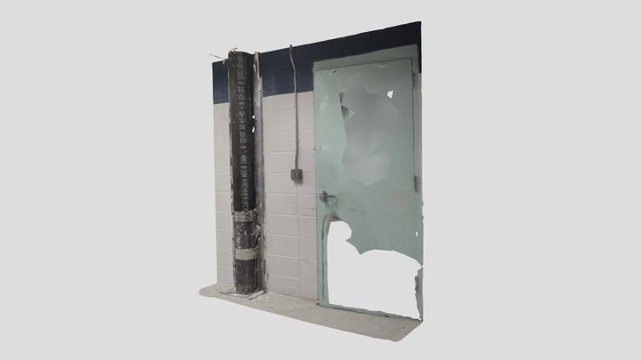 PipeInColumn 3D Model