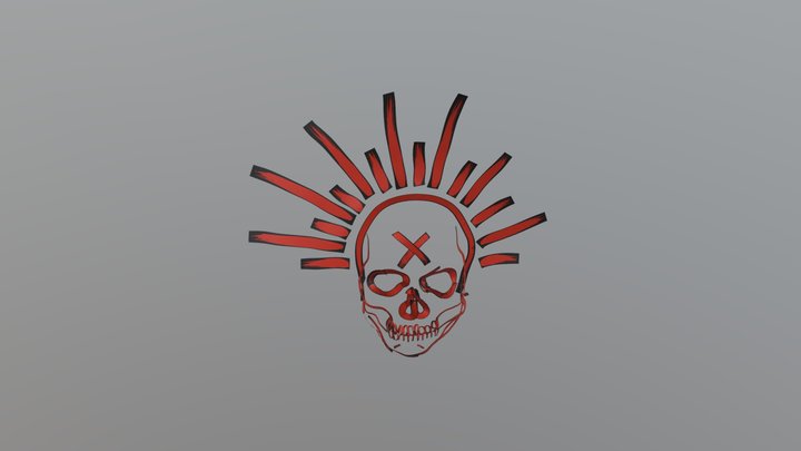 Carlos 3d Skull 3D Model