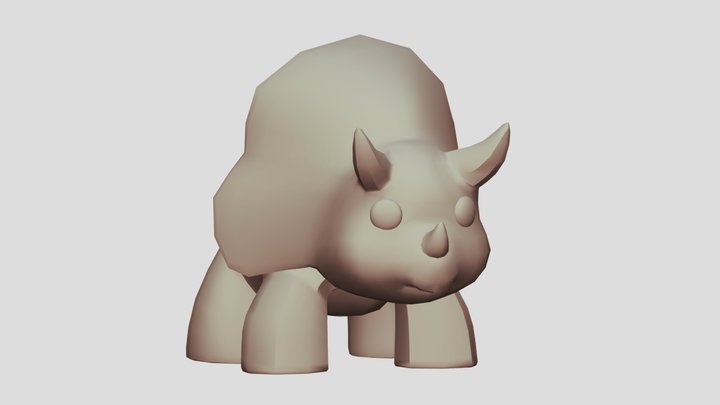 Gabu (Dinosaur King) 3D Model