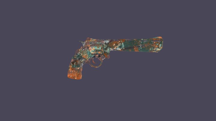 revolver 3D Model