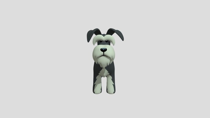 Schnauzer 3D Model