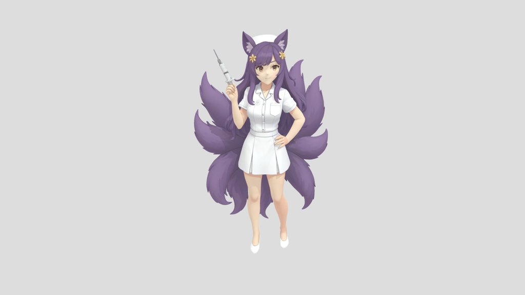 Nine-Tailed Kitsune Nurse