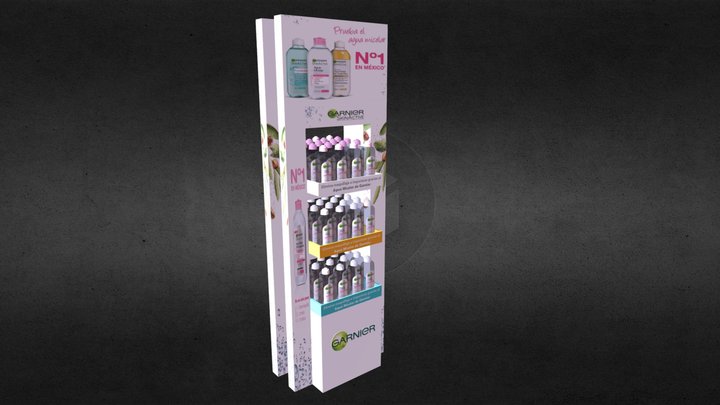 Floor Display Micelar 3D Model