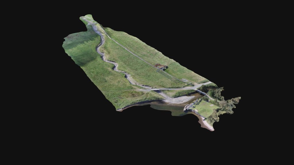 River Ehen 3D model by GeoDroneSurvey [2329fd6] Sketchfab