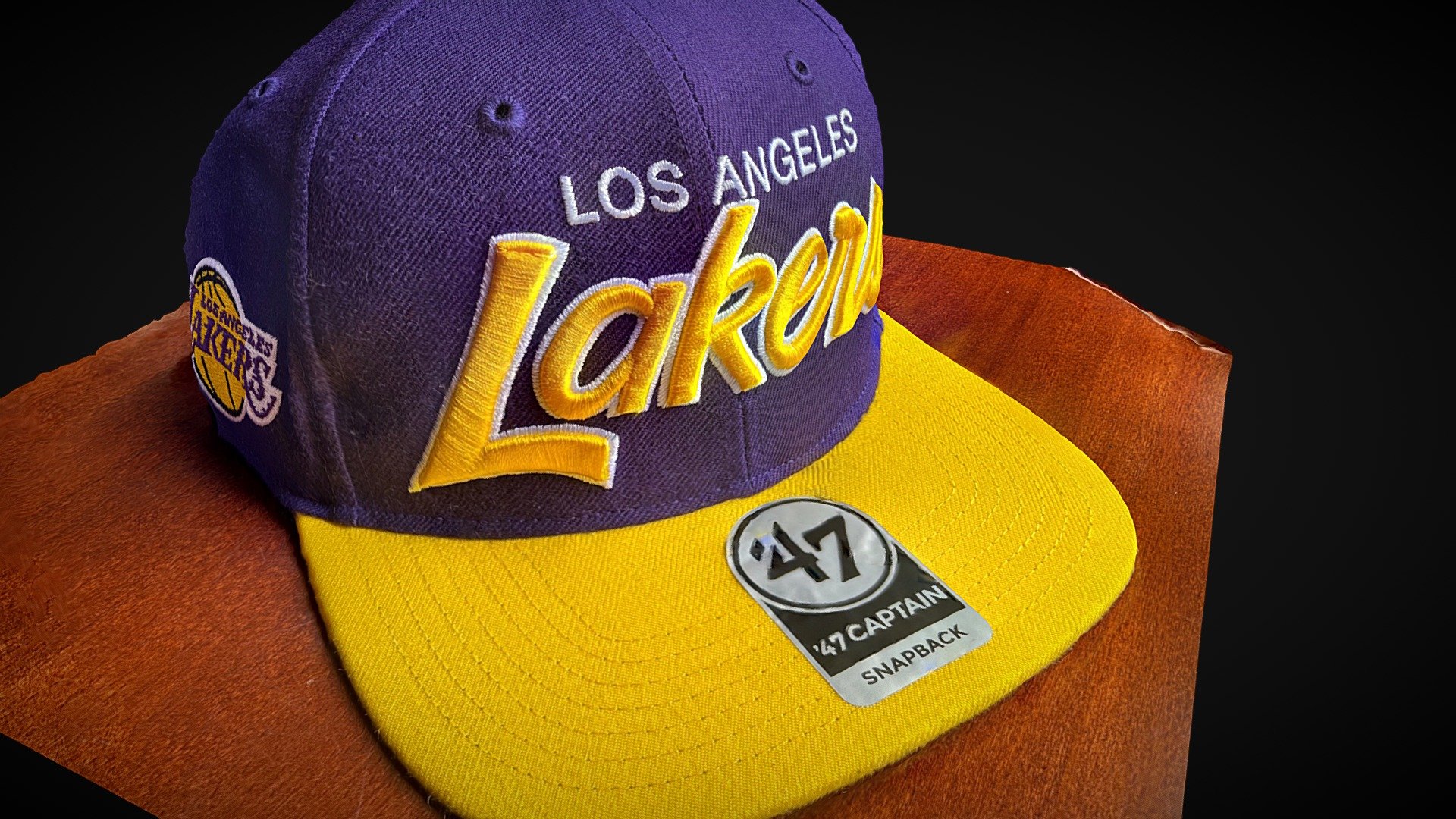 Los Angeles lakers hat SnapBack Buy Royalty Free 3D model by Alex Tench (alex.harvey