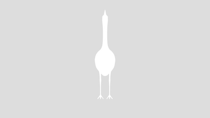Heron Marble Statue – Modèle 3D gratuit STL