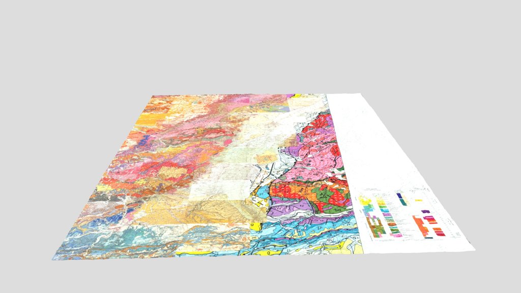 Alsace et géologie en relief