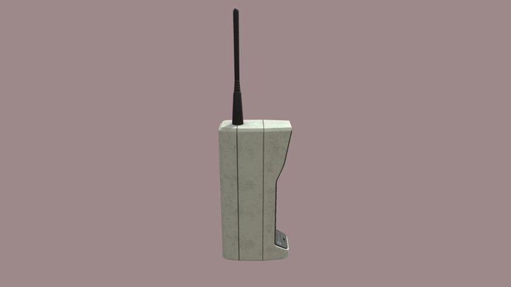 Motorola DynaTac 8000x 3D Model