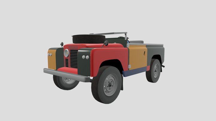Land Rover Series 2 3D Model