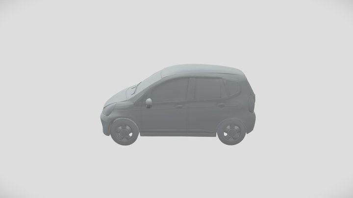 Honda Fit 3D Model