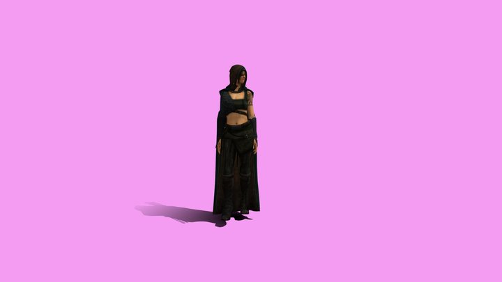 654230018_ARISSA_Catwalk_Twist_R_To_Walk_180 3D Model