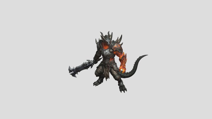 Drachthanean 3D Model