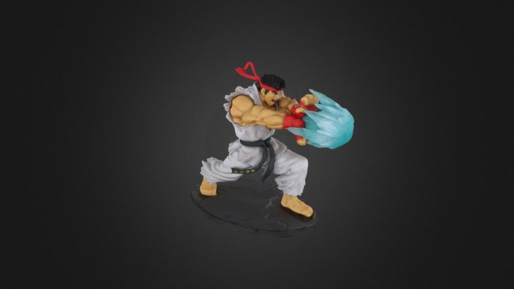 Ryu 3D Model