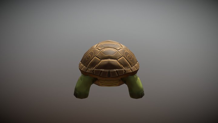 Tortoise Low Uv 3D Model