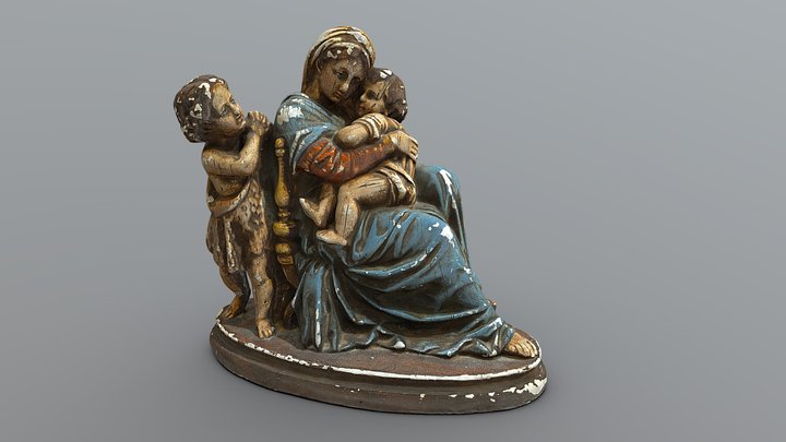 Maria, test object 3D Model