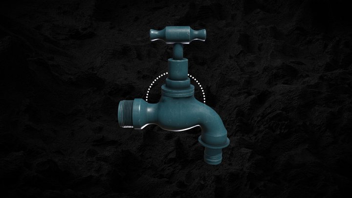 Water tap 3D Model