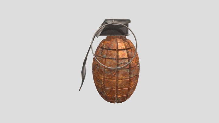 grenade 3D Model