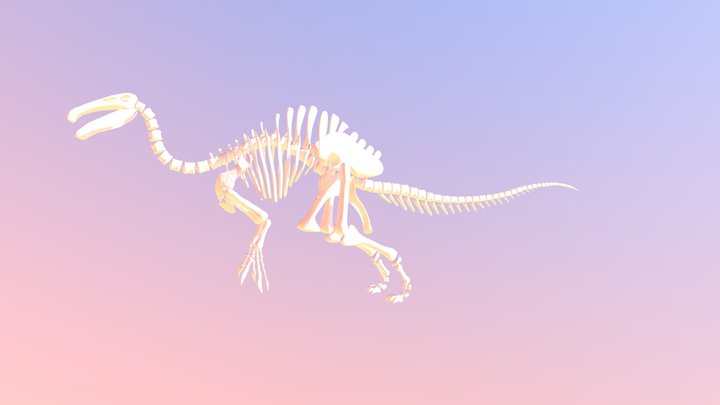 Deinocheirus Mirificus WIP v1.0 3D Model
