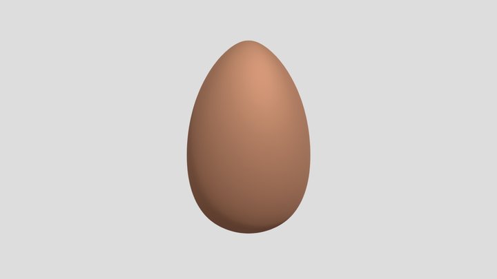 Egg 3D Model