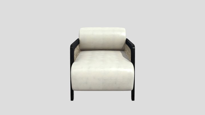 Cozy Contemporary Chair 3D Model