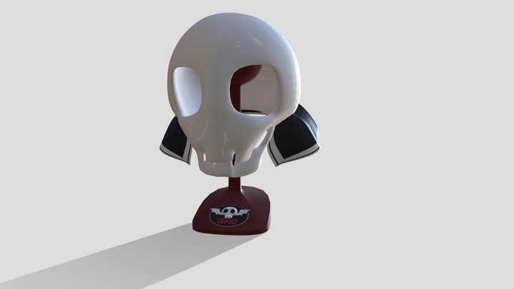 Gekko Mask 3D Model