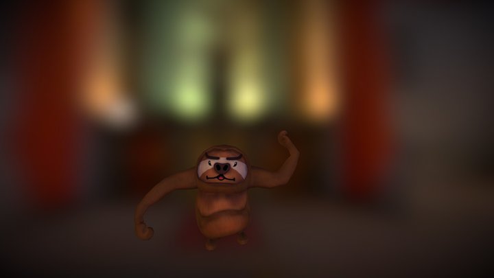 Slothing Around 3D Model