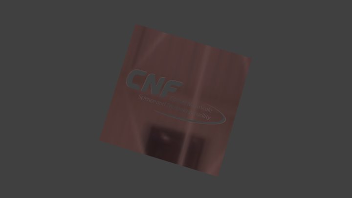 CNF Photomask 3D Model