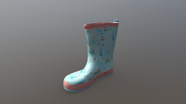 welly_001 3D Model