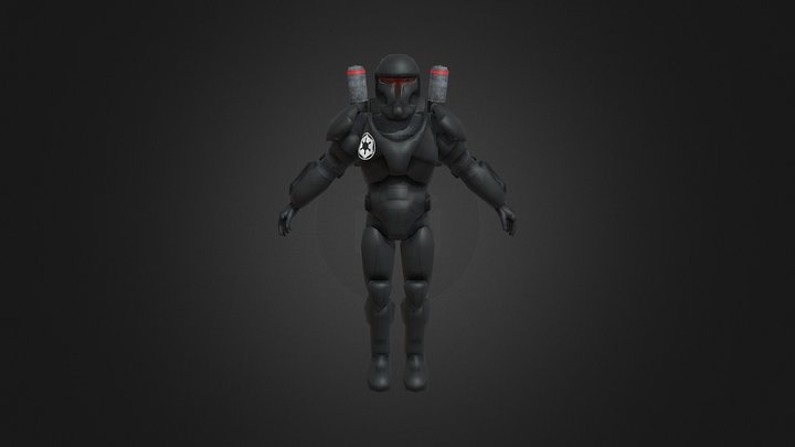 S.C.A.R Enlisted 3D Model