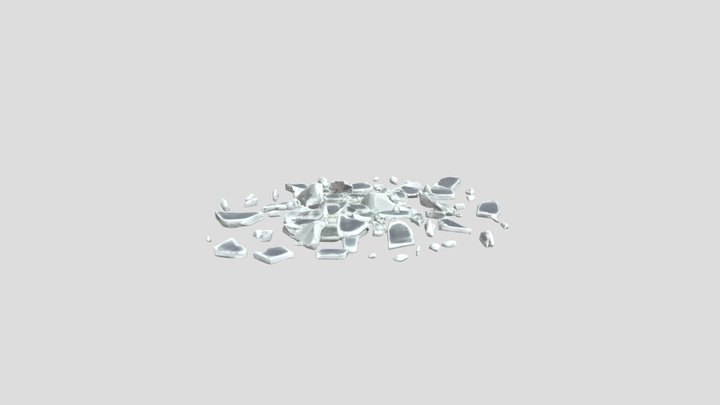Glass Shards 3D Model