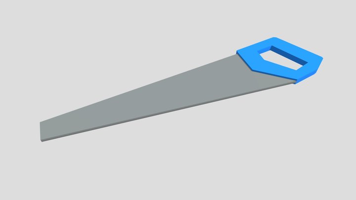 Handsaw 3D Model