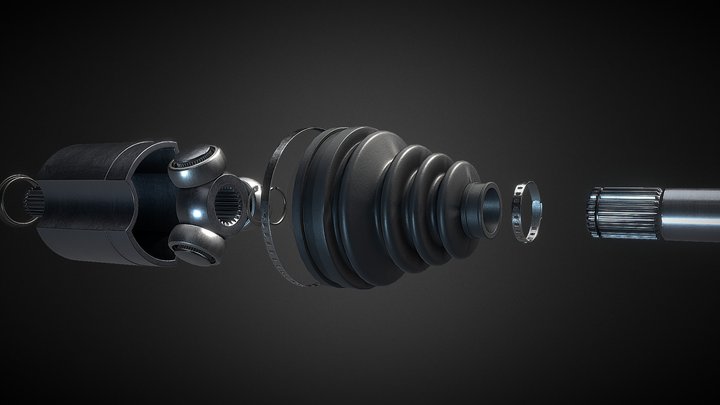 Hard Surface 3D Model