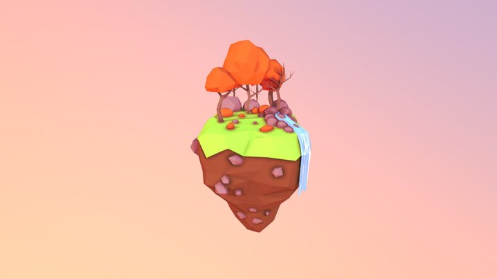 Sky Land 3D Model