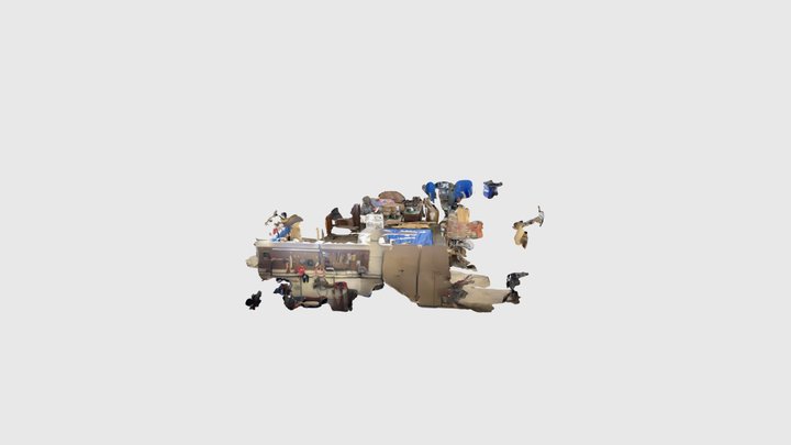 Uncle John’s Wood shop 3D Model
