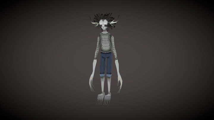 Neftali the Guardian Ghost 3D Model