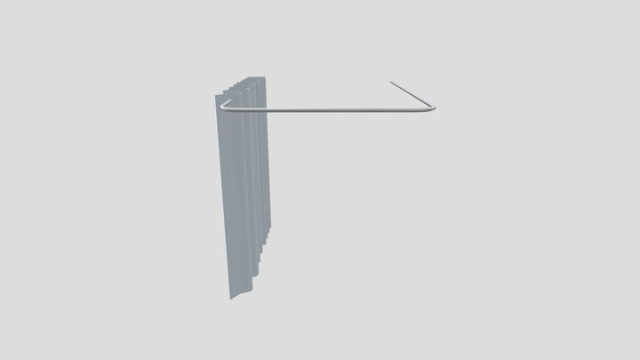 Curtains 3D Model