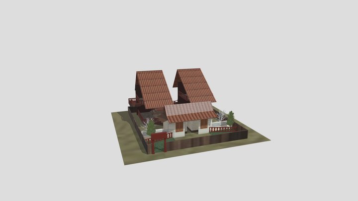 Galeri Rumah Betawi 3D Model