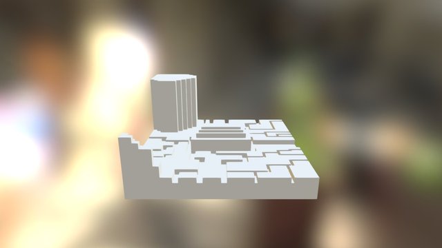 Ruin Tile I 3D Model