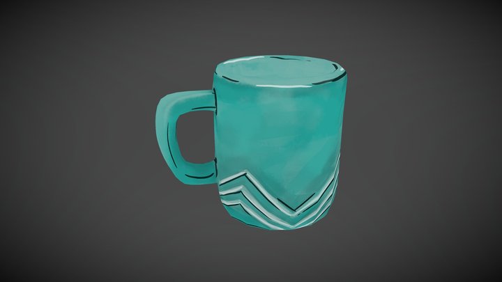 Coffe Cup 3D Model