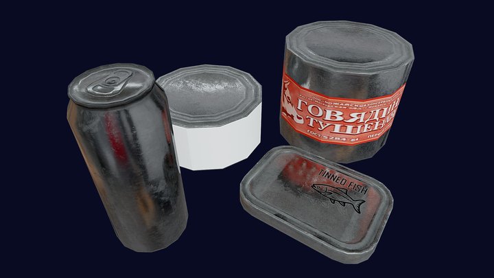 Food pack 3D Model