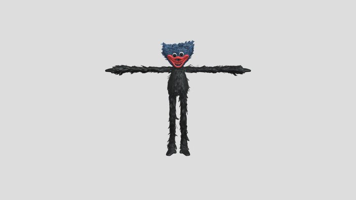 Huggy_ Wuggy 3D Model