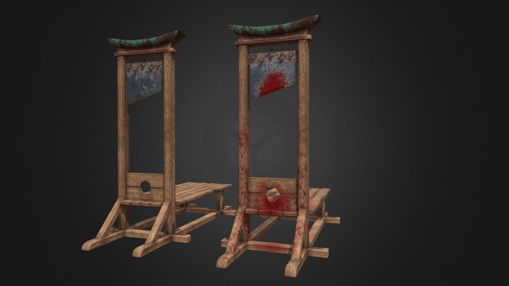 Guillotine 01 3D Model